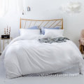 Bộ đồ giường ren trắng rayon tuyết